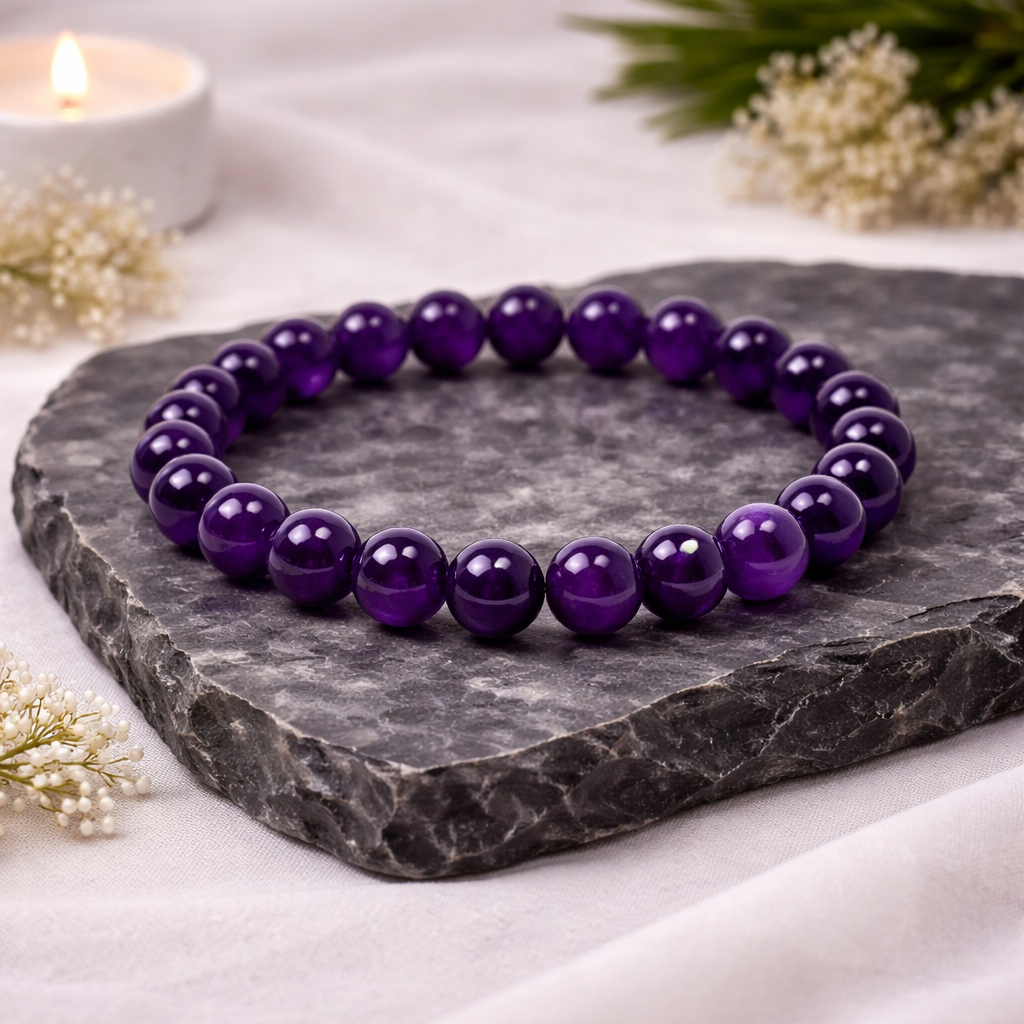Amethyst Bracelet - Premium