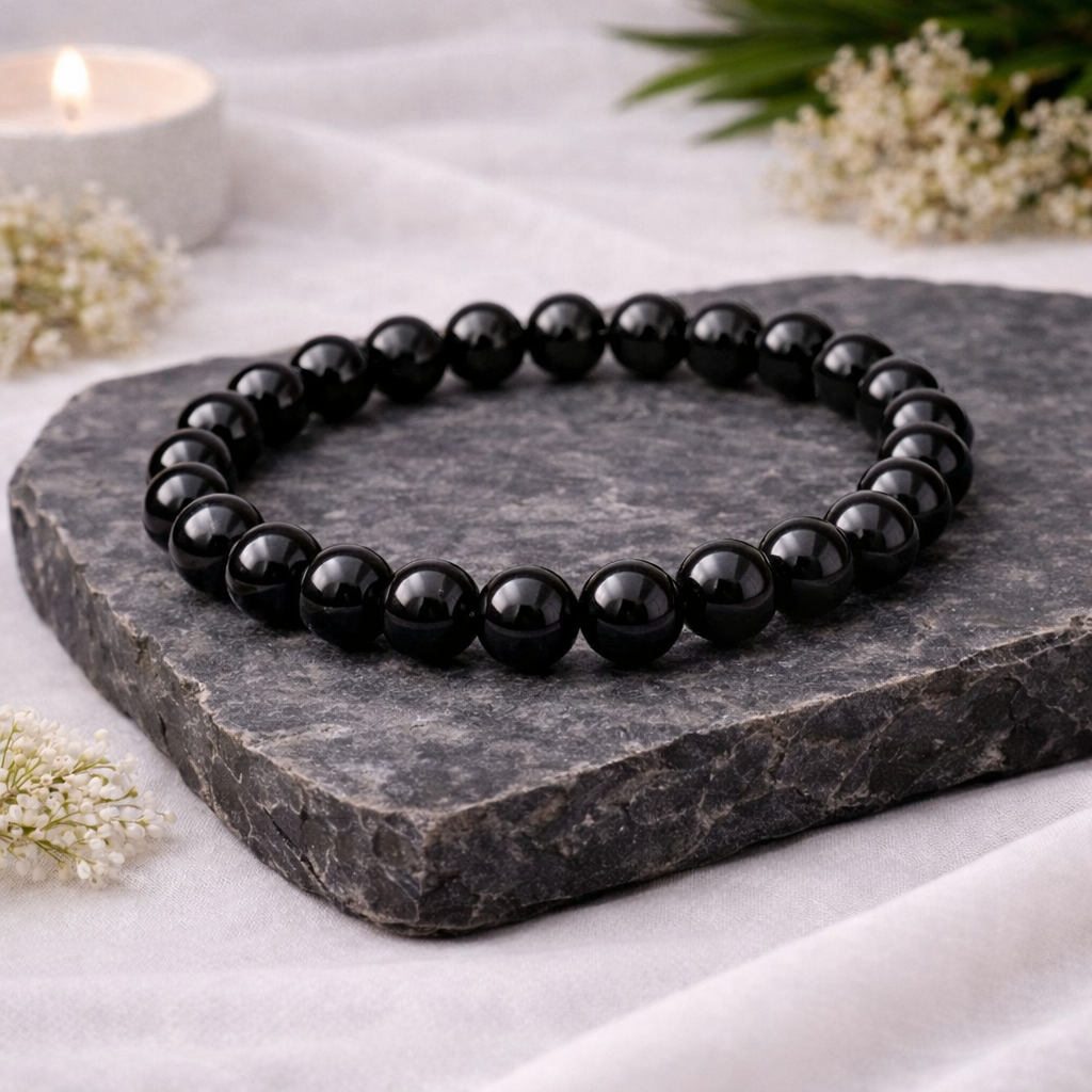 Black Obsidian Bracelet - Premium