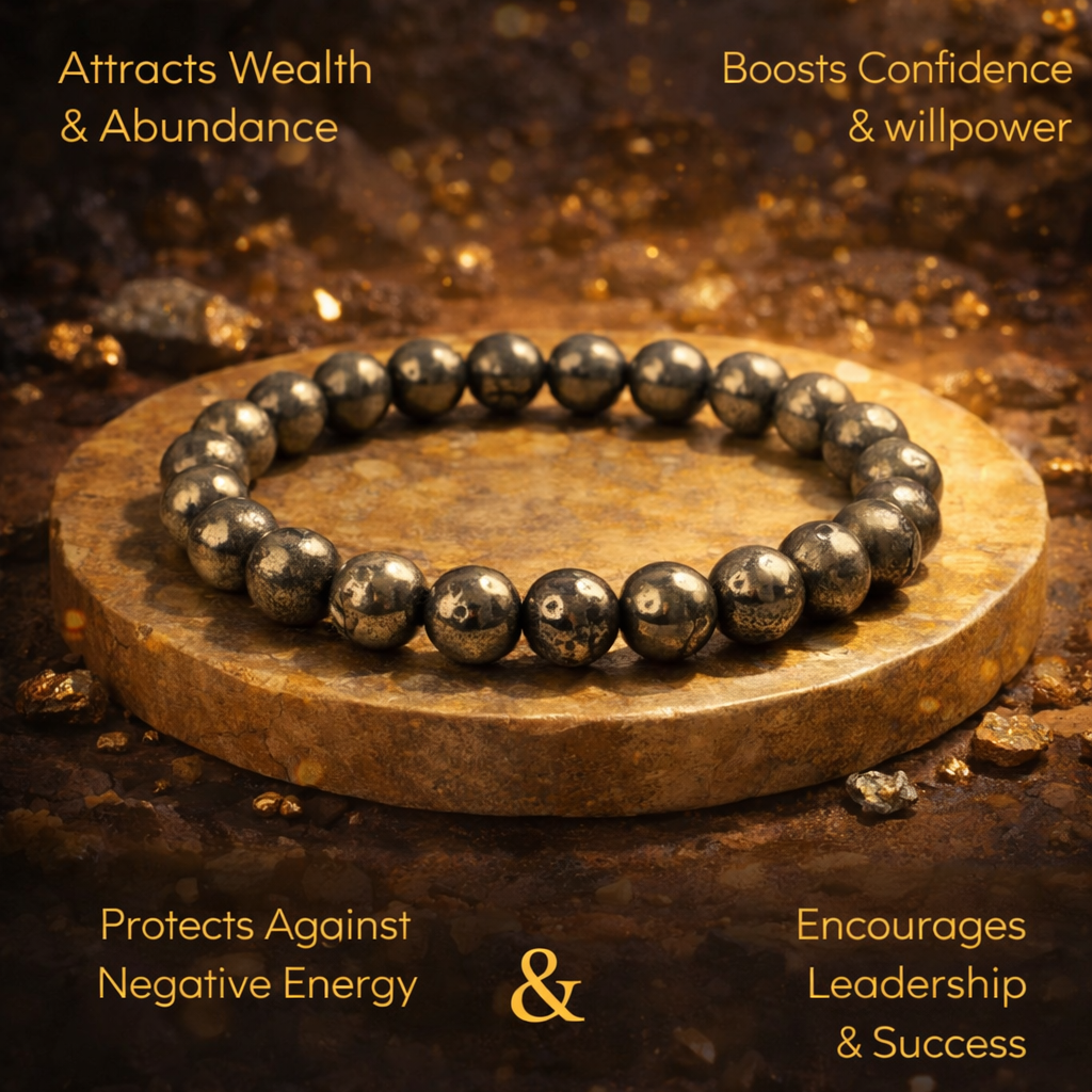 Pyrite Bracelet - Premium - Image 2