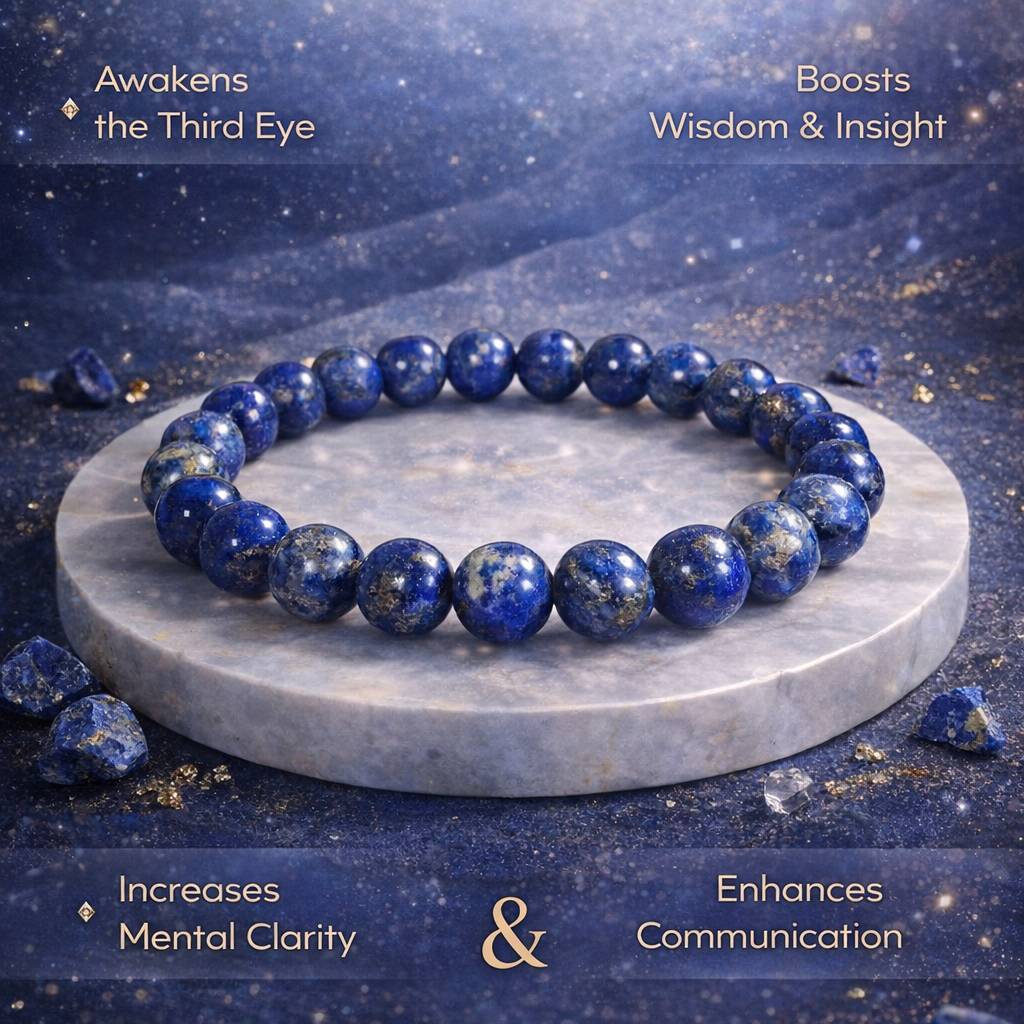 Lepis lazuli Bracelet - Premium - Image 2